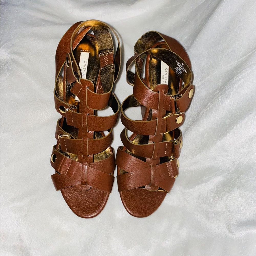 Brown Strappy Sandals
